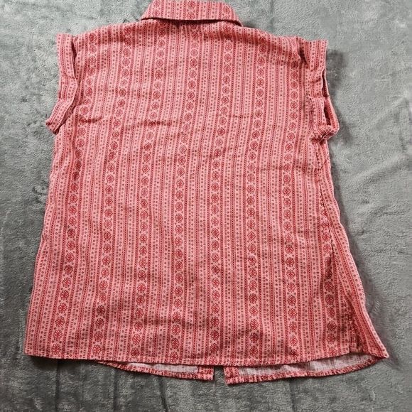 True Craft Women's Sz 0X Top pink sleeveless - Picture 7 of 9